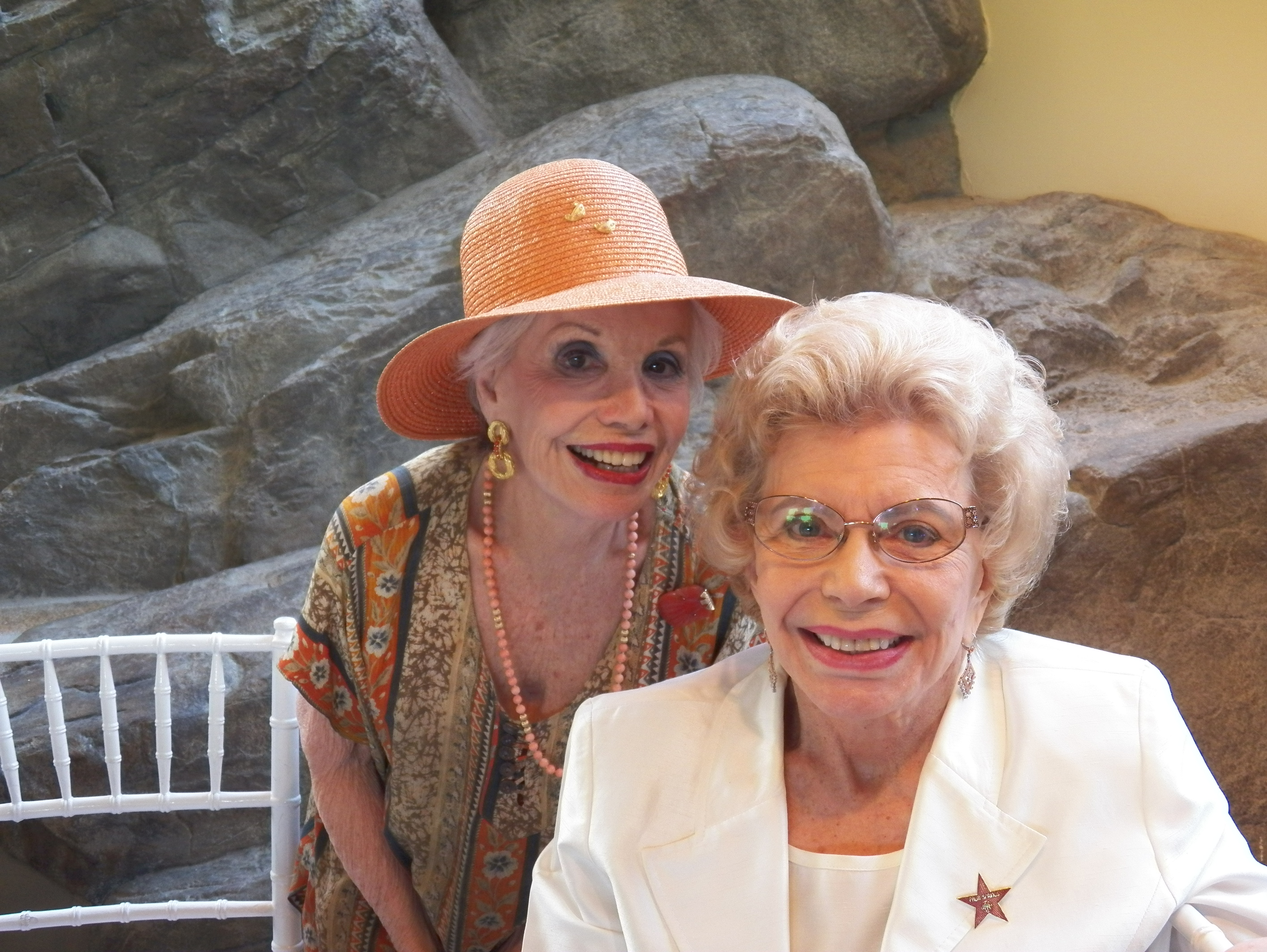 Gloria Greer and Betty Francis