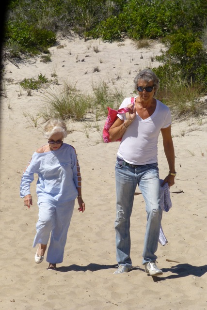 Gloria &amp; Tommy Walking to The Pines